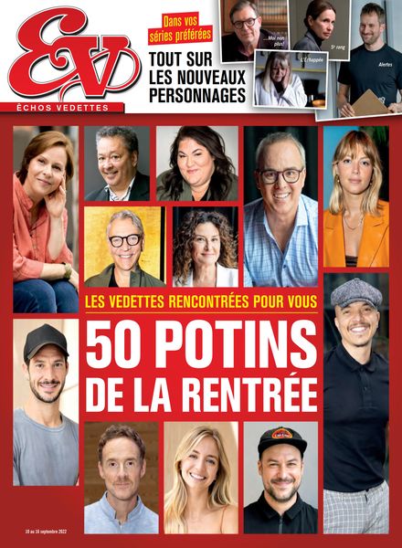 echos Vedettes – 10 septembre 2022