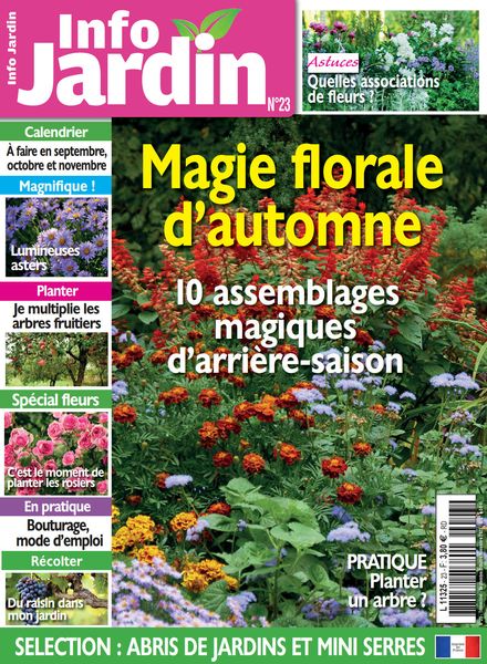Info Jardin – Septembre-Novembre 2022