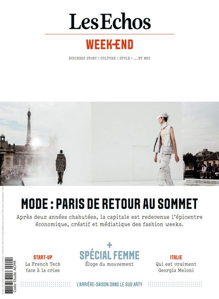 Les Echos Week-end – 9 Septembre 2022