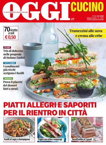 Oggi Cucino – 15 settembre 2022