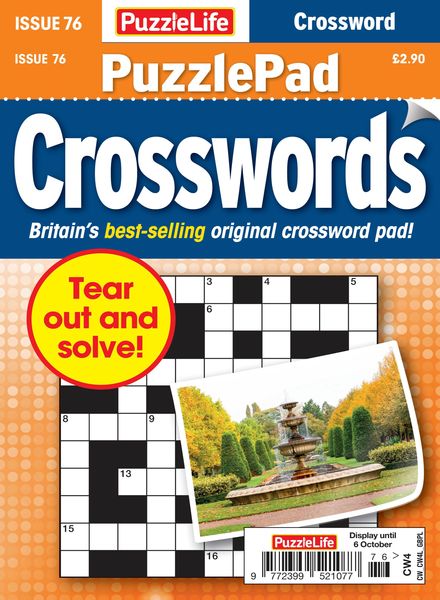 PuzzleLife PuzzlePad Crosswords – 08 September 2022