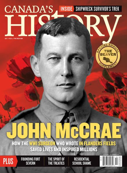 Canada’s History – October-November 2022