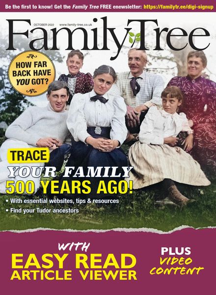 Family Tree UK – October 2022
