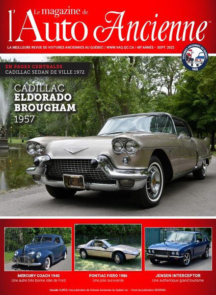 L’Auto Ancienne – Septembre 2022