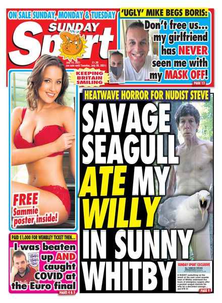 The Sunday Sport – July 17, 2021