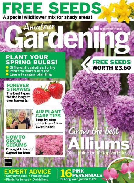 Amateur Gardening – 17 September 2022