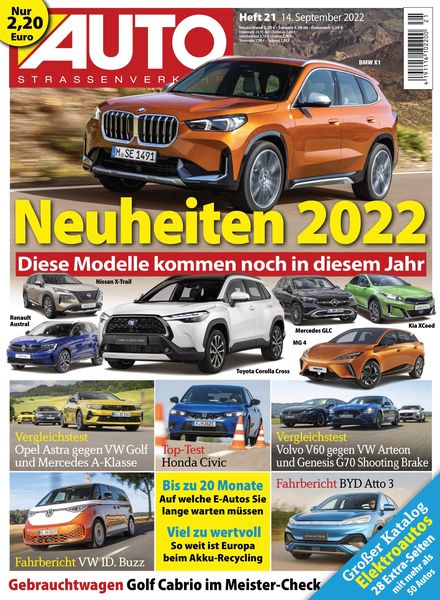 Auto Strassenverkehr – 13 September 2022