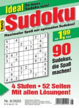 Ideal Sudoku – Nr 8 2022
