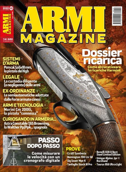 Armi Magazine – ottobre 2022