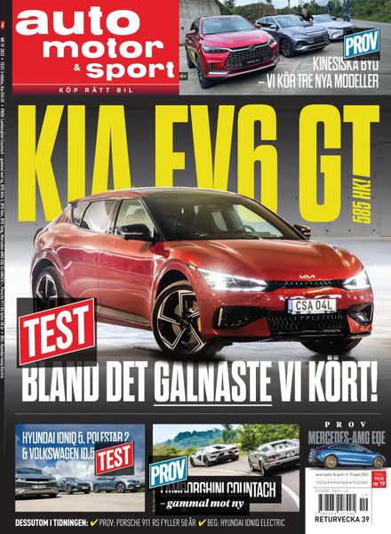 Auto Motor & Sport – 15 september 2022