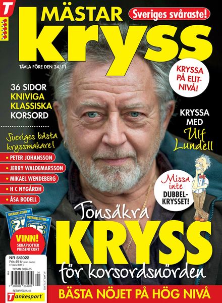 Mastarkryss – september 2022