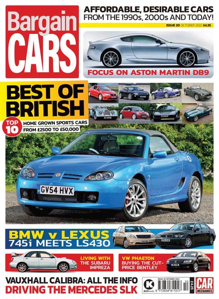 Car Mechanics Bargain Cars – October 2022