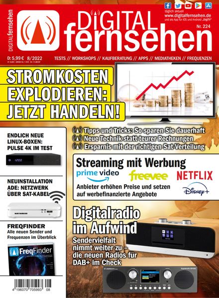 Digital Fernsehen – August 2022