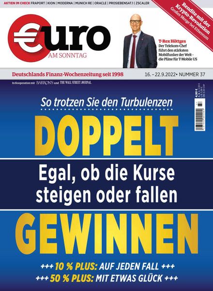 Euro am Sonntag – 16 September 2022