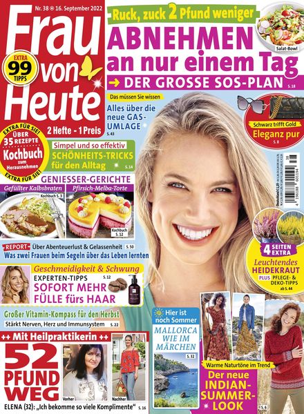Frau von Heute – 16 September 2022
