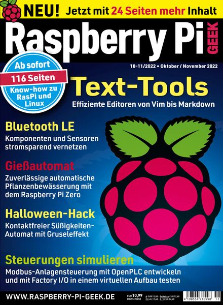 Raspberry Pi Geek – Oktober 2022