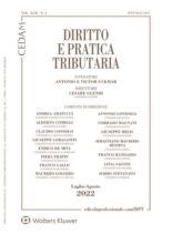 Diritto e Pratica Tributaria – Luglio-Agosto 2022