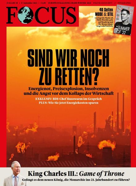 FOCUS – 17 September 2022