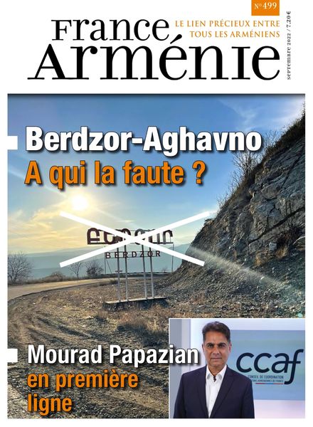 France Armenie – Septembre 2022