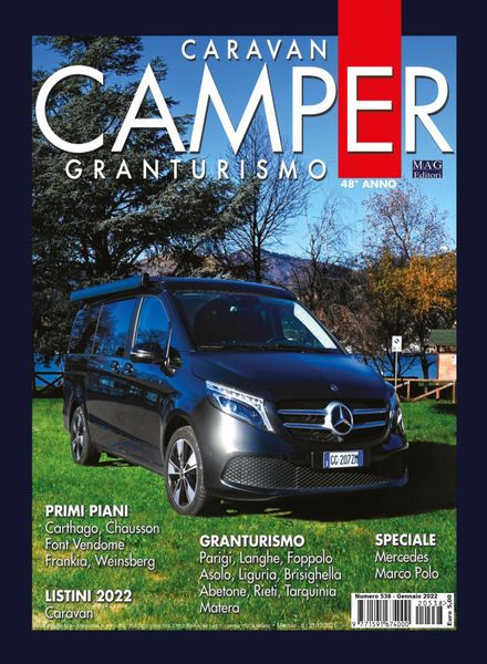 Caravan e Camper Granturismo – Gennaio 2022
