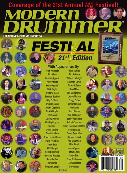Modern Drummer Magazine – February 2022