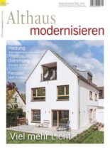 Althaus Modernisieren – Oktober-November 2022