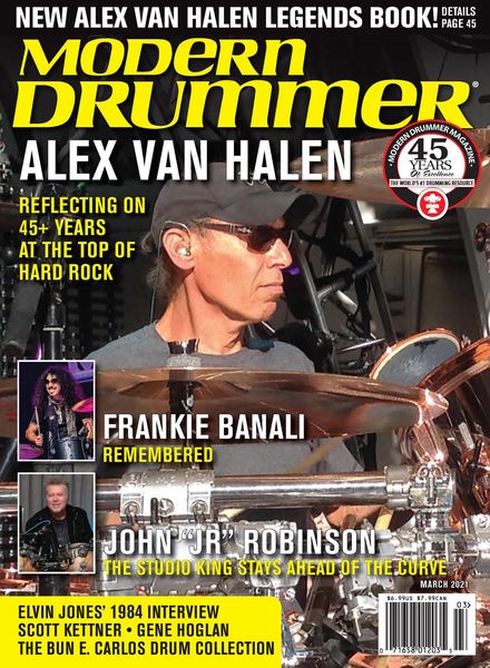 Modern Drummer Magazine – March 2021