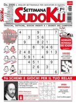 Settimana Sudoku – 21 settembre 2022