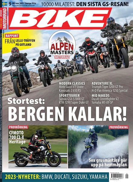 Bike powered by Motorrad Sweden – 22 september 2022