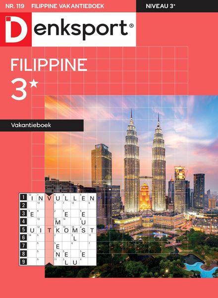 Denksport Filippine 3 Vakantieboek – september 2022