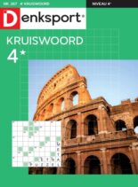 Denksport Kruiswoord 4 – september 2022