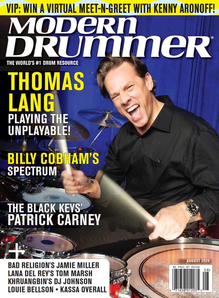 Modern Drummer Magazine – August 2020