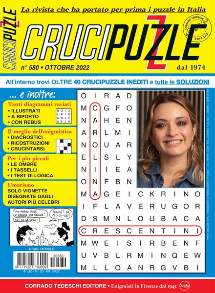 Crucipuzzle – settembre 2022