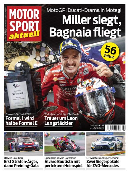 MOTORSPORT aktuell – 28 September 2022