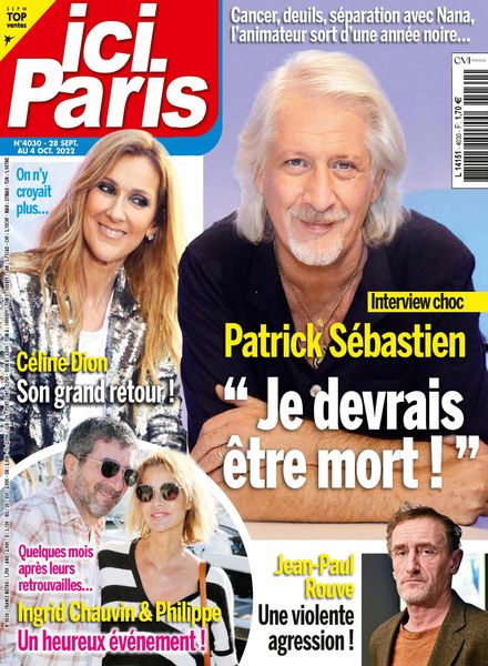 Ici Paris – 28 septembre 2022