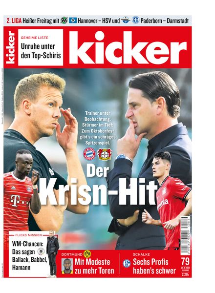 Kicker – 29 September 2022