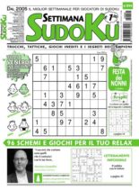 Settimana Sudoku – 28 settembre 2022