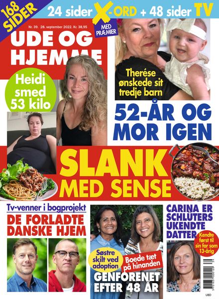 Ude og Hjemme – 28 september 2022