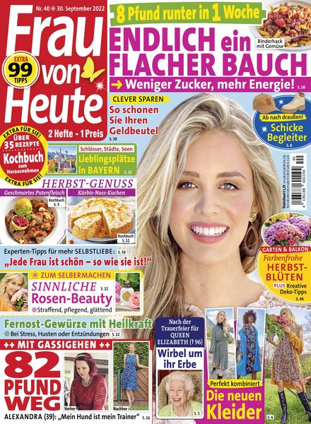 Frau von Heute – 30 September 2022
