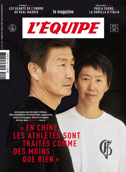 L’Equipe Magazine – 1er Octobre 2022