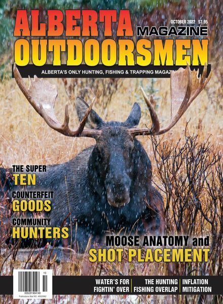 Alberta Outdoorsmen – Volume 24 Issue 6 – October 2022