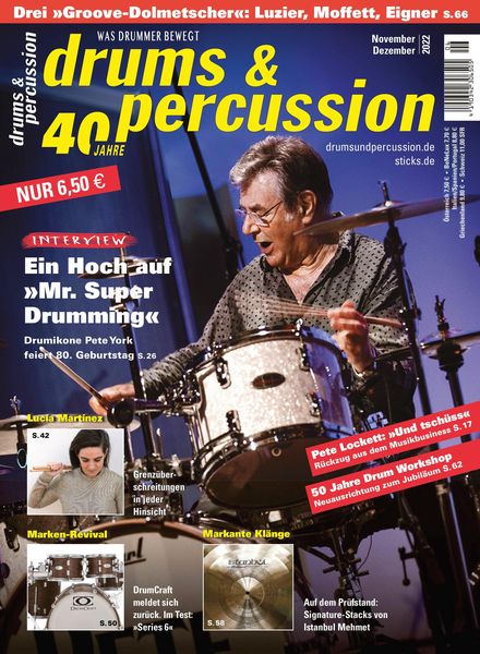 Drums & Percussion – Oktober 2022