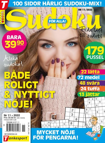 Sudoku for alla – 06 oktober 2022