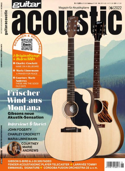 Guitar Acoustic – Oktober 2022