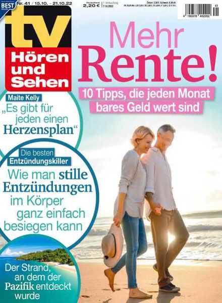 TV Horen und Sehen – 07 Oktober 2022