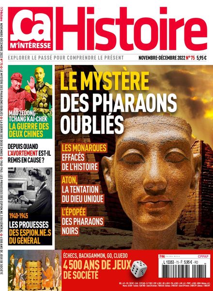 ca M’Interesse Histoire – Novembre-Decembre 2022