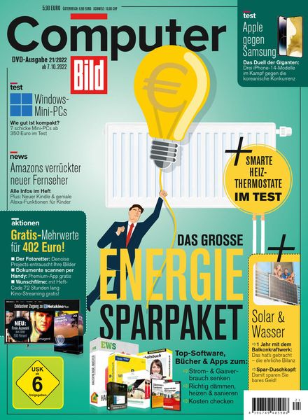 Download COMPUTER BILD Mit DVD 07 Oktober 2022 PDF Magazine