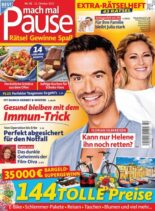 Mach mal Pause – 12 Oktober 2022