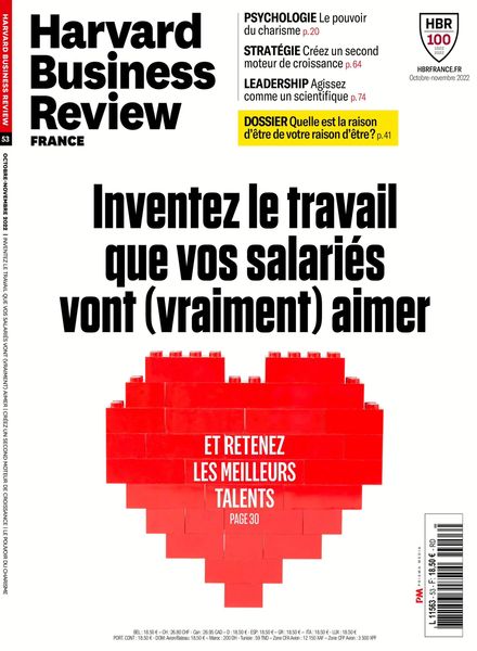 Harvard Business Review France – Octobre-Novembre 2022