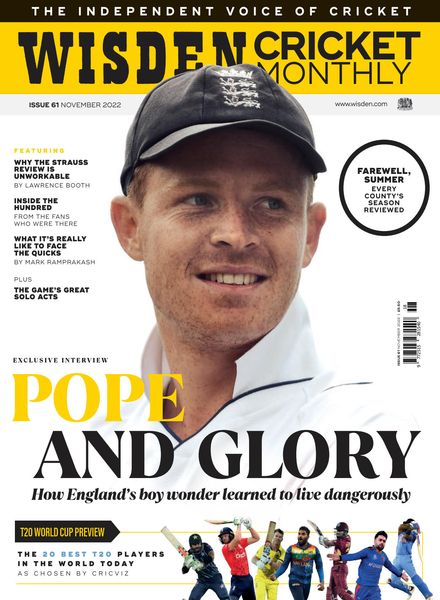 Wisden Cricket Monthly – Issue 61 – November 2022